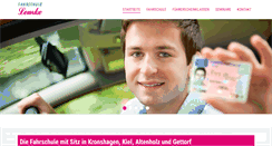 Desktop Screenshot of fahrschule-lemke-kiel.de